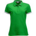 Apfelgrün - Front - Clique - "Newton" Poloshirt für Damen
