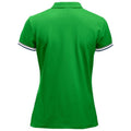 Apfelgrün - Back - Clique - "Newton" Poloshirt für Damen