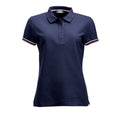 Dunkel-Marineblau - Front - Clique - "Newton" Poloshirt für Damen
