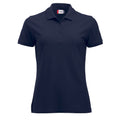 Dunkel-Marineblau - Front - Clique - "Manhattan" Poloshirt für Damen
