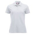 Weiß - Front - Clique - "Manhattan" Poloshirt für Damen