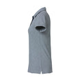 Grau - Side - Clique - "Heavy Premium" Poloshirt für Damen