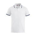 Weiß - Front - Clique - "Amarillo" Poloshirt für Herren-Damen Unisex