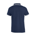 Marineblau - Back - Clique - "Amarillo" Poloshirt für Herren-Damen Unisex