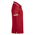 Rot - Side - Clique - "Amarillo" Poloshirt für Herren-Damen Unisex