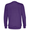 Violett - Back - Cottover - Sweatshirt für Herren-Damen Unisex