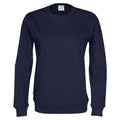 Marineblau - Front - Cottover - Sweatshirt für Herren-Damen Unisex