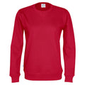 Rot - Front - Cottover - Sweatshirt für Herren-Damen Unisex