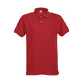 Rot - Front - Clique - "Premium" Poloshirt für Damen