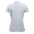 Asche - Back - Clique - "Classic Marion" Poloshirt für Damen kurzärmlig