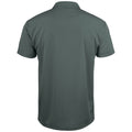Pistolenfarbe - Back - Clique - "Basic Active" Poloshirt für Herren-Damen Unisex
