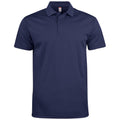 Dunkel-Marineblau - Front - Clique - "Basic Active" Poloshirt für Herren-Damen Unisex