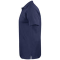 Dunkel-Marineblau - Side - Clique - "Basic Active" Poloshirt für Herren-Damen Unisex