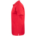 Rot - Side - Clique - "Basic Active" Poloshirt für Herren-Damen Unisex