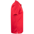 Rot - Lifestyle - Clique - "Basic Active" Poloshirt für Herren-Damen Unisex
