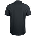 Schwarz - Back - Clique - "Basic Active" Poloshirt für Herren-Damen Unisex