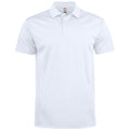 Weiß - Front - Clique - "Basic Active" Poloshirt für Herren-Damen Unisex