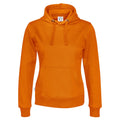 Orange - Front - Cottover - Kapuzenpullover für Damen