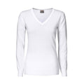 Weiß - Front - Printer - "Forehand" Sweatshirt für Damen