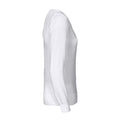 Weiß - Side - Printer - "Forehand" Sweatshirt für Damen