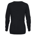 Schwarz - Back - Printer - "Forehand" Sweatshirt für Damen
