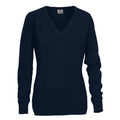 Marineblau - Front - Printer - "Forehand" Sweatshirt für Damen