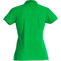 Apfelgrün - Back - Clique - Poloshirt für Damen