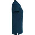 Dunkel-Marineblau - Side - Clique - Poloshirt für Damen