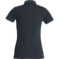Anthrazit - Back - Clique - "Premium" Poloshirt für Damen