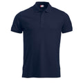 Dunkel-Marineblau - Front - Clique - "Manhattan" Poloshirt für Herren