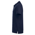 Dunkel-Marineblau - Side - Clique - "Manhattan" Poloshirt für Herren