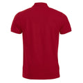 Rot - Back - Clique - "Manhattan" Poloshirt für Herren