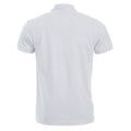 Weiß - Back - Clique - "Manhattan" Poloshirt für Herren