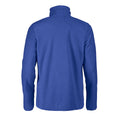 Blau - Back - Printer RED - "Frontflip" Sweatshirt mit halbem Reißverschluss für Herren