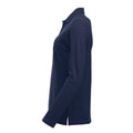 Dunkel-Marineblau - Lifestyle - Clique - "Classic Marion" Poloshirt für Damen Langärmlig