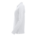 Weiß - Lifestyle - Clique - "Classic Marion" Poloshirt für Damen Langärmlig
