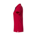Rot - Side - Clique - "Heavy Premium" Poloshirt für Damen