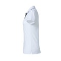 Weiß - Side - Clique - "Heavy Premium" Poloshirt für Damen