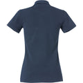 Dunkel-Marineblau - Back - Clique - "Heavy Premium" Poloshirt für Damen
