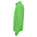 Grün - Side - Cottover - Sweatshirt mit halbem Reißverschluss für Herren-Damen Unisex
