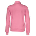 Pink - Back - Cottover - Sweatshirt mit halbem Reißverschluss für Herren-Damen Unisex
