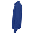 Königsblau - Side - Cottover - Sweatshirt mit halbem Reißverschluss für Herren-Damen Unisex