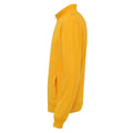 Gelb - Side - Cottover - Sweatshirt mit halbem Reißverschluss für Herren-Damen Unisex