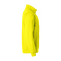 Auffälliges Gelb - Lifestyle - Clique - "Basic" Sweatshirt mit halbem Reißverschluss für Herren-Damen Unisex