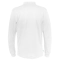 Weiß - Back - Cottover - T-Shirt für Herren Langärmlig