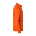 Auffälliges Orange - Side - Clique - "Basic" Sweatshirt für Herren