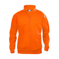 Auffälliges Orange - Front - Clique - "Basic" Sweatshirt für Herren