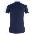 Dunkel-Marineblau-Weiß - Back - Clique - "Pittsford" Poloshirt für Damen