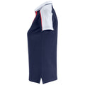 Dunkel-Marineblau-Weiß - Lifestyle - Clique - "Pittsford" Poloshirt für Damen