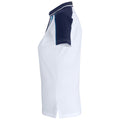 Weiß-Marineblau - Lifestyle - Clique - "Pittsford" Poloshirt für Damen